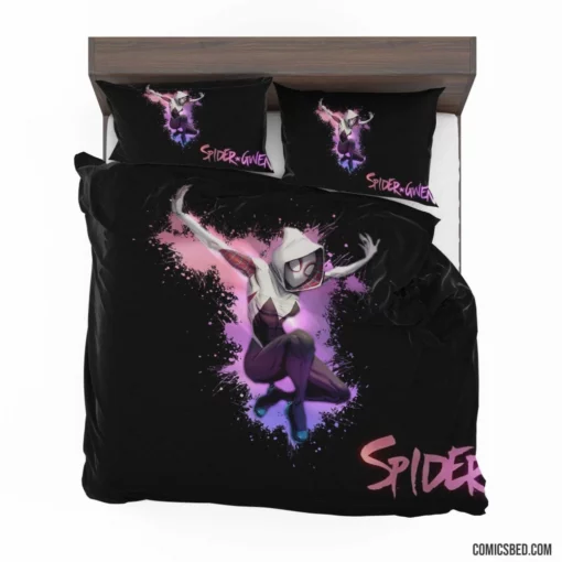 Spider-Gwen Chronicles Arachnid Adventures Comic Bedding Set 1