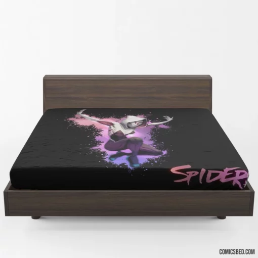 Spider-Gwen Chronicles Arachnid Adventures Comic Fitted Sheet