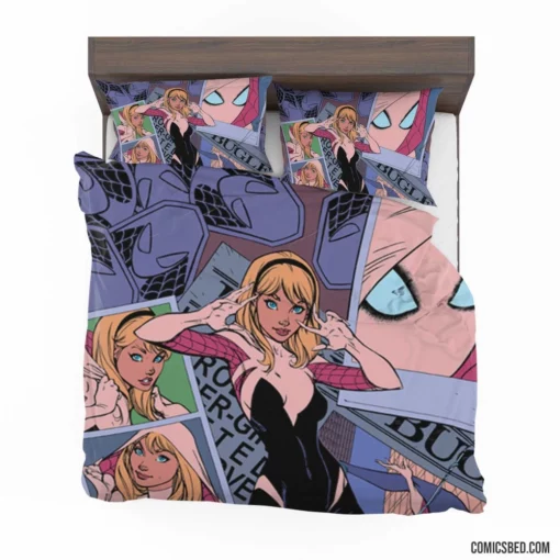 Spider-Gwen Chronicles Multiverse Heroine Comic Bedding Set 1