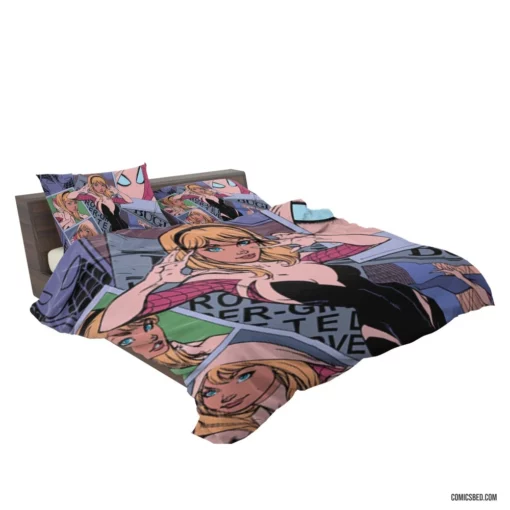 Spider-Gwen Chronicles Web-Slinger Tale Comic Bedding Set 2