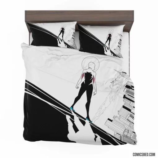 Spider-Gwen Chronicles Web-Slinging Heroine Comic Bedding Set 1