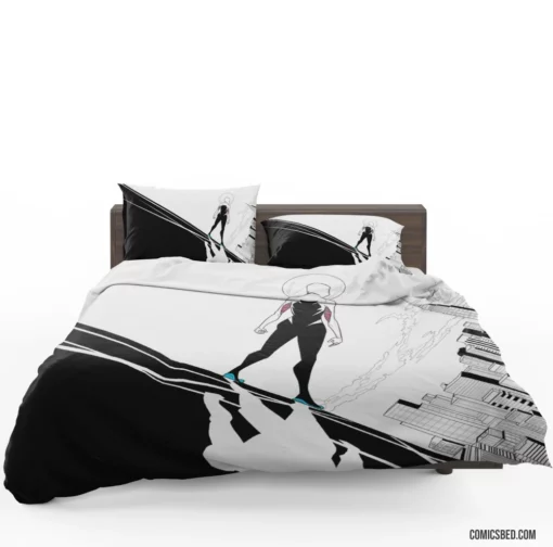 Spider-Gwen Chronicles Web-Slinging Heroine Comic Bedding Set