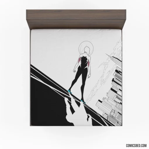 Spider-Gwen Chronicles Web-Slinging Heroine Comic Fitted Sheet 1