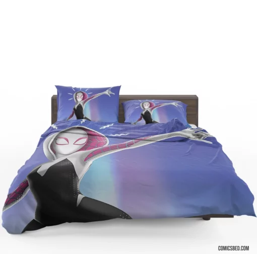 Spider-Gwen Gwen Stacy Adventure Comic Bedding Set