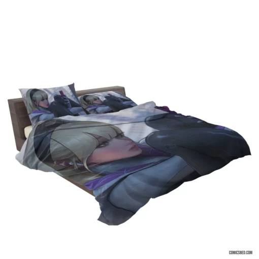 Spider-Gwen Gwen Stacy Adventures Comic Bedding Set 2