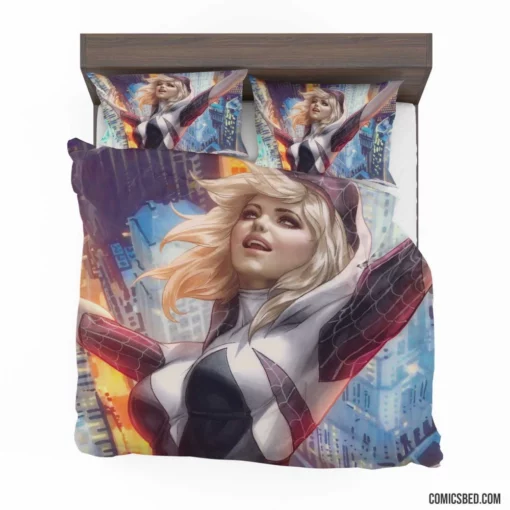 Spider-Gwen Marvel Web-Slinger Comic Bedding Set 1