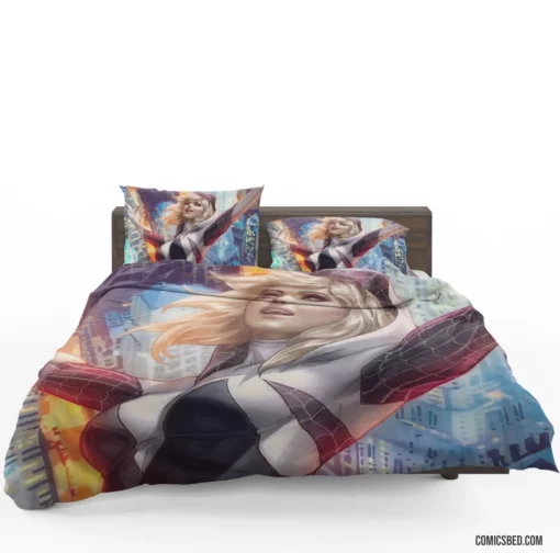 Spider-Gwen Marvel Web-Slinger Comic Bedding Set