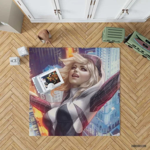 Spider-Gwen Marvel Web-Slinger Comic Rug