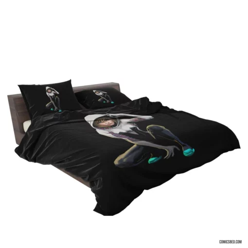 Spider-Gwen Wall-Crawling Hero Comic Bedding Set 2