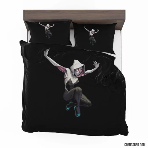 Spider-Gwen Wall-Crawling Tale Comic Bedding Set 1