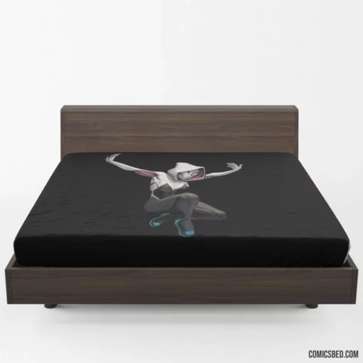 Spider-Gwen Wall-Crawling Tale Comic Fitted Sheet