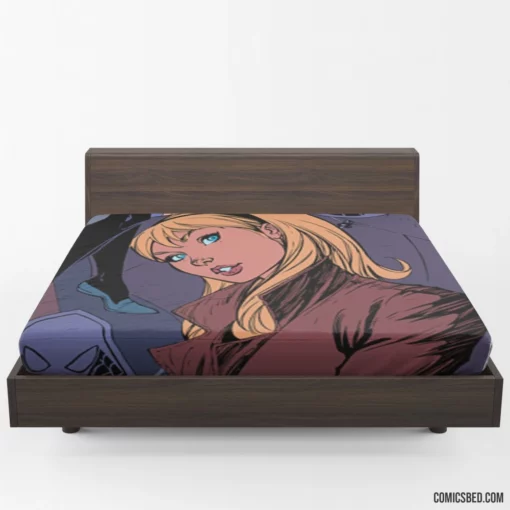 Spider-Gwen Web-Slinging Adventures Comic Fitted Sheet