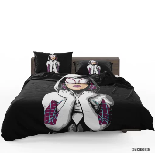 Spider-Gwen Webbed Adventures Comic Bedding Set