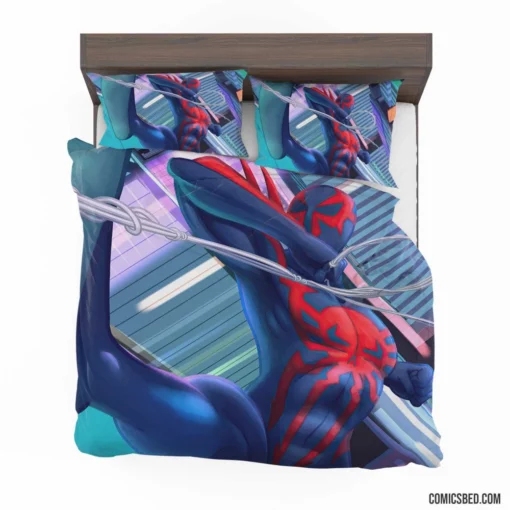 Spider-Man 2099 Chronicles Dual Legacy Comic Bedding Set 1