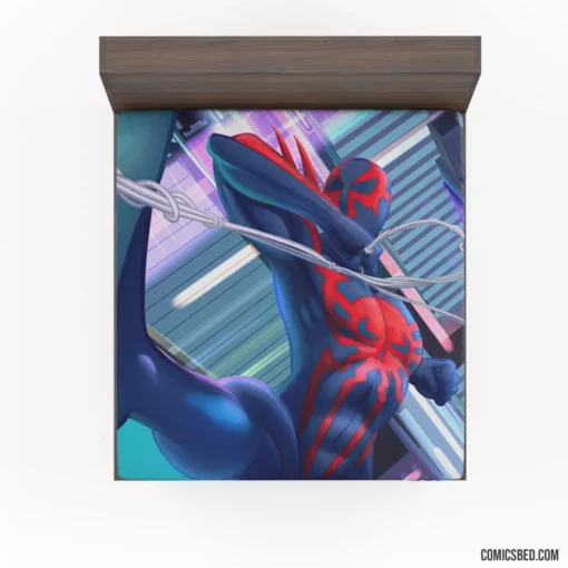 Spider-Man 2099 Chronicles Dual Legacy Comic Fitted Sheet 1