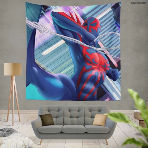 Spider-Man 2099 Chronicles Dual Legacy Comic Wall Tapestry