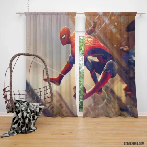 Spider-Man 2099 Future in Peril Comic Curtain