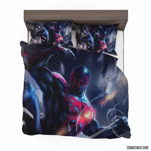 Spider-Man 2099 Futuristic Chronicles Comic Bedding Set 1