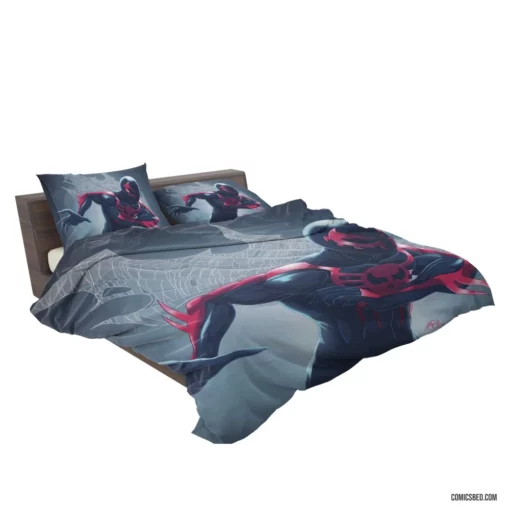 Spider-Man 2099 Futuristic Web-Slinger Comic Bedding Set 2