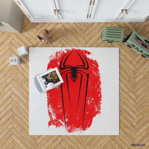 Spider-Man Arachnid Hero Triumphs Comic Rug