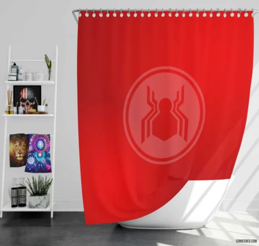 Spider-Man Arachnid Legacy Comic Shower Curtain