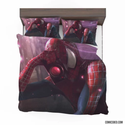 Spider-Man Camera Marvel Hero Comic Bedding Set 1