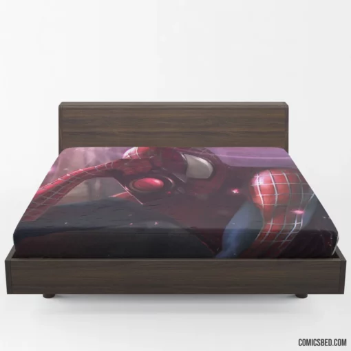 Spider-Man Camera Marvel Hero Comic Fitted Sheet