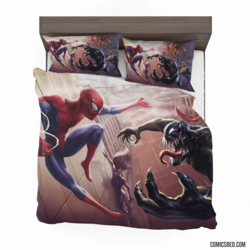 Spider-Man Carnage Marvel Villain Duo Comic Bedding Set 1