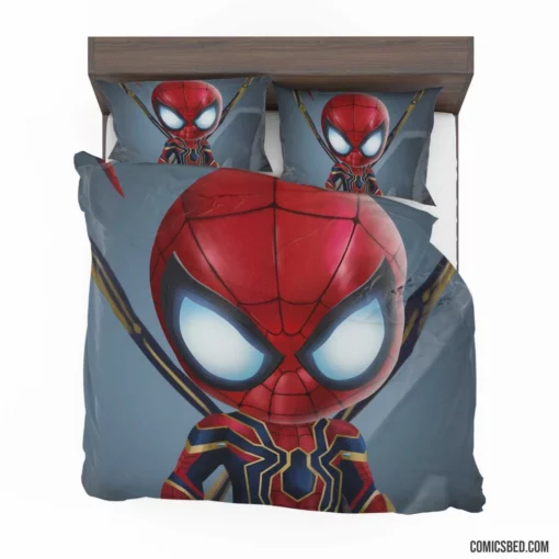 Spider-Man Chibi Iron Spider Marvel Duo Comic Bedding Set 1