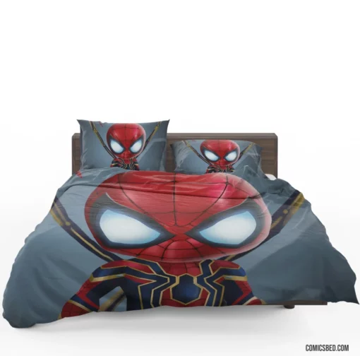 Spider-Man Chibi Iron Spider Marvel Duo Comic Bedding Set