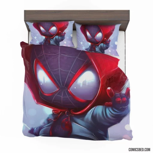 Spider-Man Chibi Marvel Mini Hero Comic Bedding Set 1