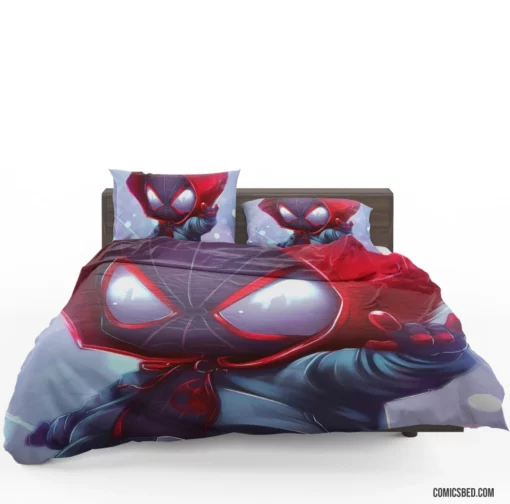 Spider-Man Chibi Marvel Mini Hero Comic Bedding Set