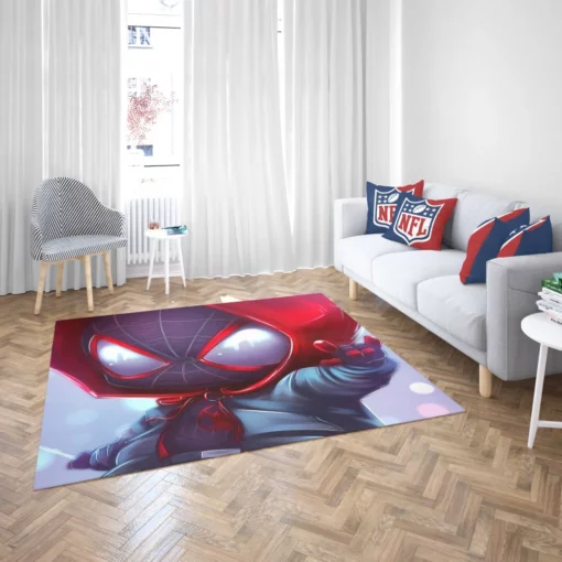 Spider-Man Chibi Marvel Mini Hero Comic Rug 2