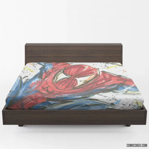 Spider-Man Chronicles Amazing Adventures Comic Fitted Sheet