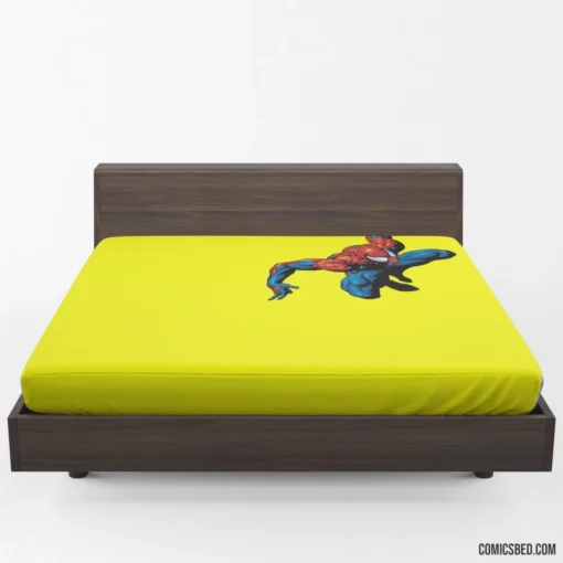 Spider-Man City Guardian Swings Comic Fitted Sheet