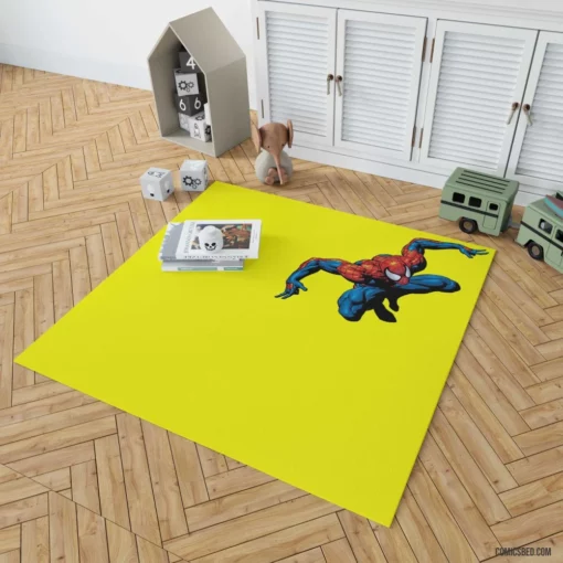 Spider-Man City Guardian Swings Comic Rug 1