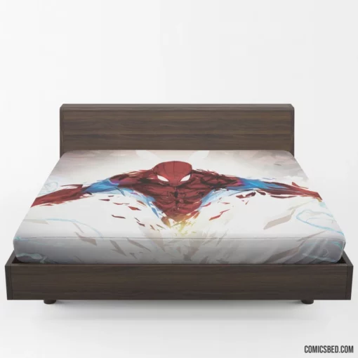 Spider-Man Clone Conspiracy Unveiled Comic Fitted Sheet