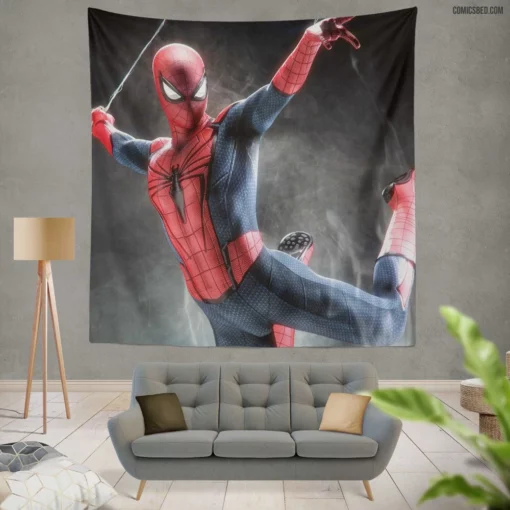 Spider-Man Cosmic Connection Comic Wall Tapestry