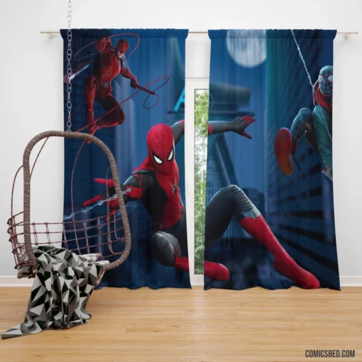 Spider-Man Daredevil Marvel Duo Comic Curtain