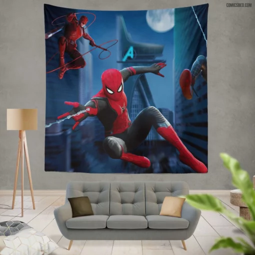 Spider-Man Daredevil Marvel Duo Comic Wall Tapestry