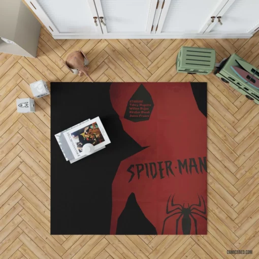 Spider-Man Endless Web-Slinging Feats Comic Rug