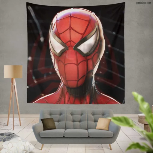 Spider-Man Final Illusion Comic Wall Tapestry