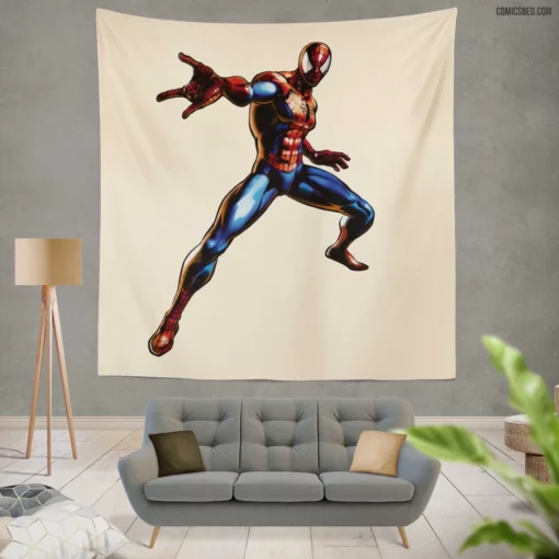 Spider-Man Friendly Neighborhood Chronicles Comic Wall Tapestry