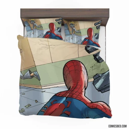 Spider-Man Friendly Neighborhood Hero Comic Bedding Set 1