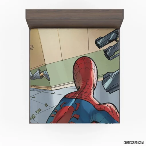 Spider-Man Friendly Neighborhood Hero Comic Fitted Sheet 1