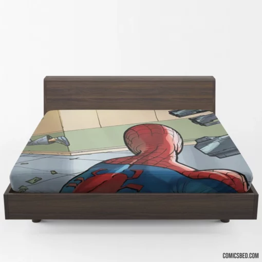 Spider-Man Friendly Neighborhood Hero Comic Fitted Sheet