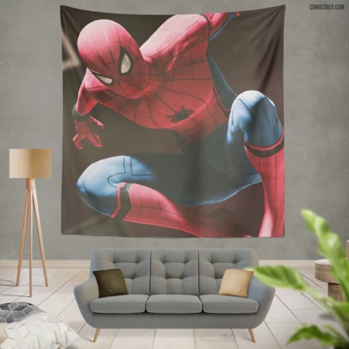 Spider-Man Gauntlet of Challenges Comic Wall Tapestry