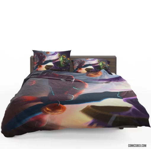 Spider-Man Green Goblin Classic Rivalry Comic Bedding Set