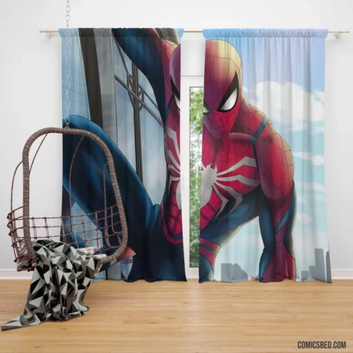 Spider-Man Guardian of the Big Apple Comic Curtain