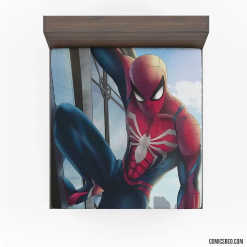 Spider-Man Guardian of the Big Apple Comic Fitted Sheet 1